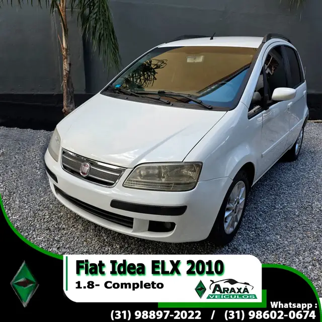 Carro Fiat Idea 2010 ELX 1.8 mpi Flex 8V 5p