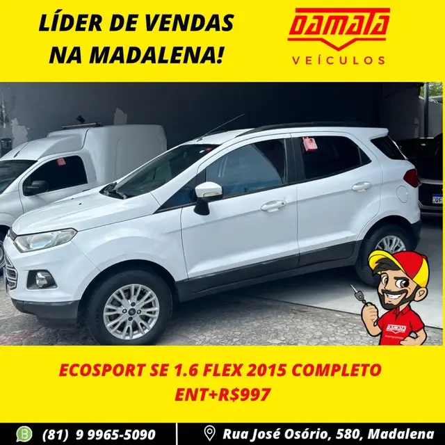 Carro Ford EcoSport 2015 Ecosport SE 1.6 16V (Flex)