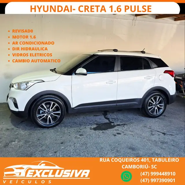 Carro Hyundai Creta 2017 Pulse 1.6 (Aut) (Flex)