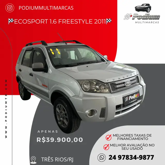 Carro Ford EcoSport 2011 Ecosport Freestyle 1.6 (Flex)