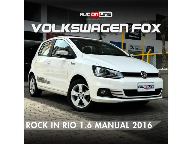 Carro Volkswagen Fox 2016 1.6 MSI Rock in Rio (Flex)