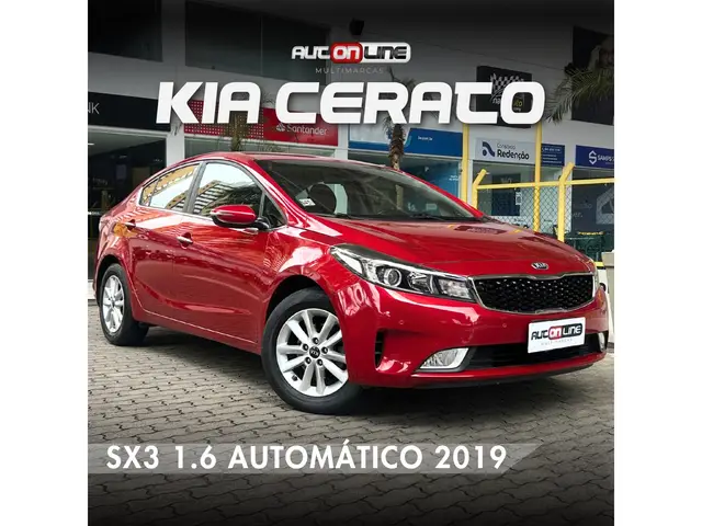 Carro Kia Cerato 2019 SX 1.6 (Aut) (Flex)