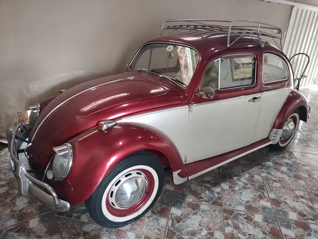 Carro Volkswagen Fusca 1968 1300