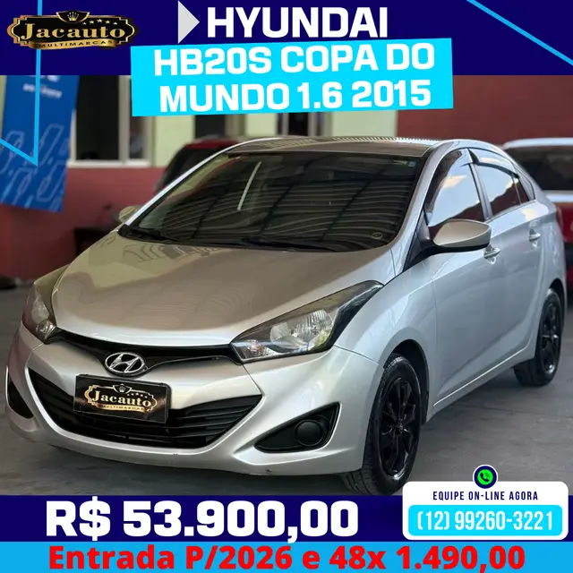 Carro Hyundai HB20S 2015 1.6 Comfort Plus (Aut) (Flex)