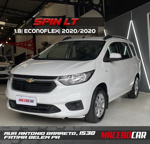 Carro Chevrolet Spin 2020 LT 5S 1.8 (Flex) (Aut)