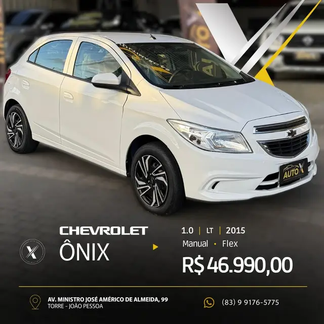 Carro Chevrolet Onix 2015 1.0 LT SPE/4