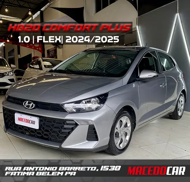 Carro Hyundai HB20 2025 Comfort Plus 1.0 (Mec.)