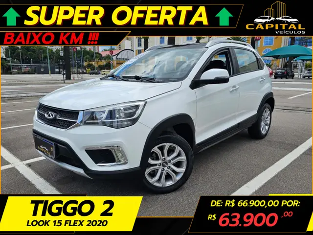 Carro CAOA Chery Tiggo 2 2020 1.5 16V LOOK (Aut) (Flex)