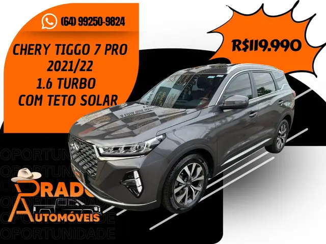 Carro CAOA Chery Tiggo 7 Pro 2022 1.6 TGDI (Aut)