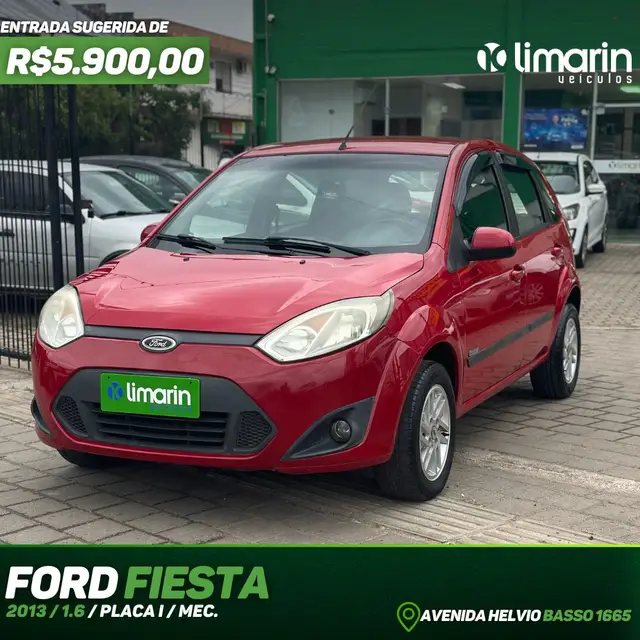 Carro Ford Fiesta Hatch 2013 1.6 (Flex)
