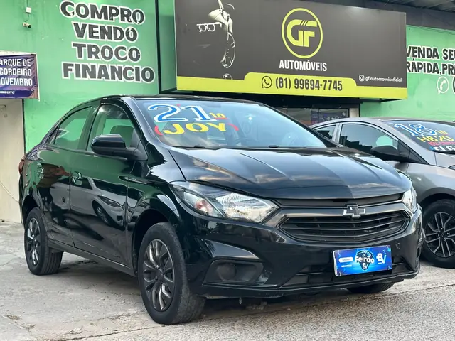 Carro Chevrolet Joy Plus 2021 Plus 1.0 8V Black Edition (Flex)