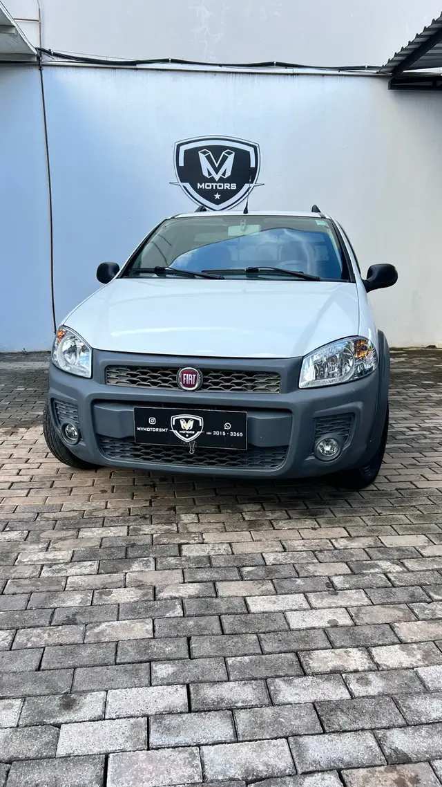 Carro Fiat Strada 2017 Hard Working 1.4 (Flex) (Cabine Simples)