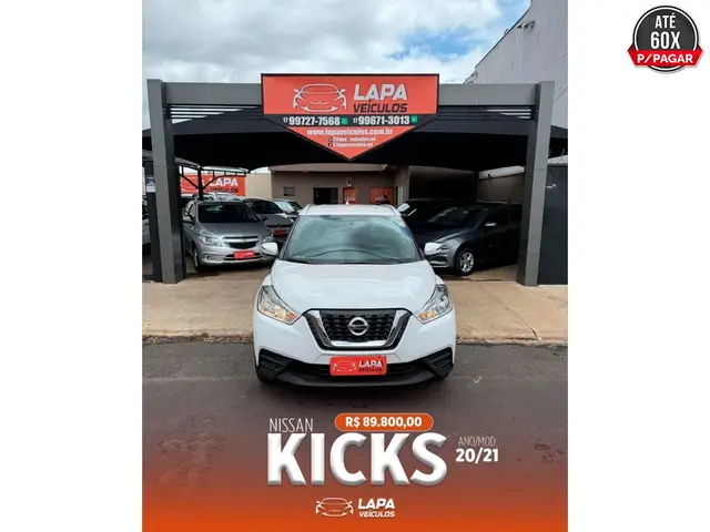 Carro Nissan Kicks 2021 1.6 S (Flex)