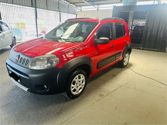 Carro Fiat Uno 2014 Way 1.0 8V (Flex) 4p