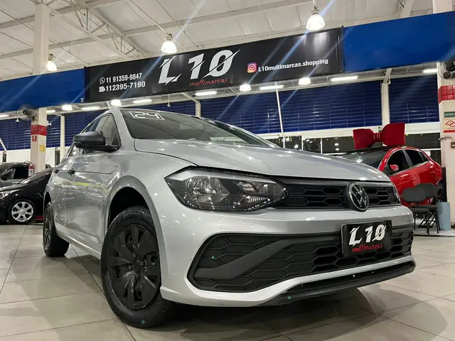 Carro Volkswagen Polo 2024 Track 1.0 Flex 12V 5p