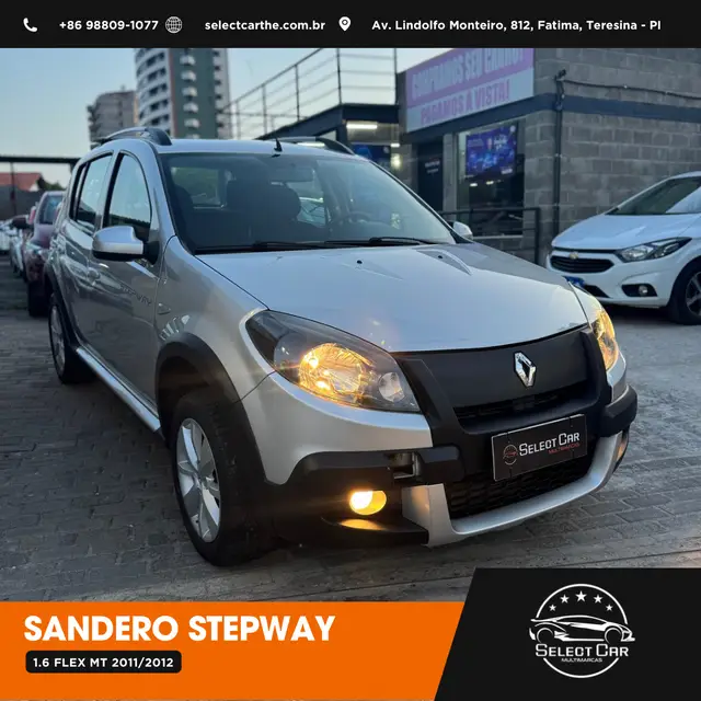 Carro Renault Sandero Stepway 2012 1.6 16V (Flex)