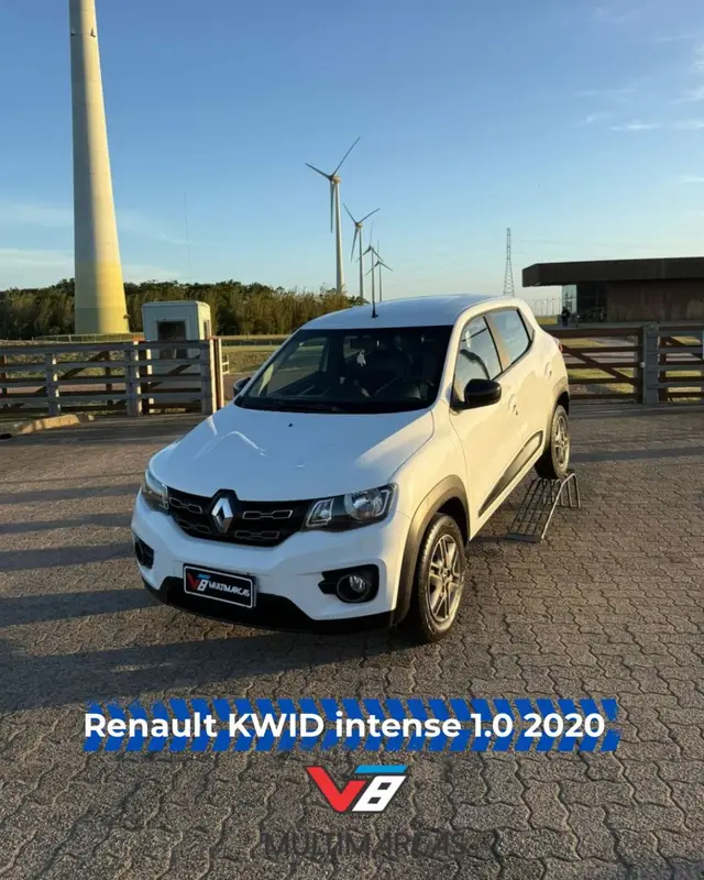 Carro Renault Kwid 2020 Intense 1.0 12v SCe (Flex)