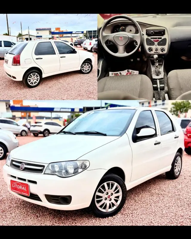 Carro Fiat Palio 2013 1.0 Cel. ECON./ITALIA F.Flex 8V 4p