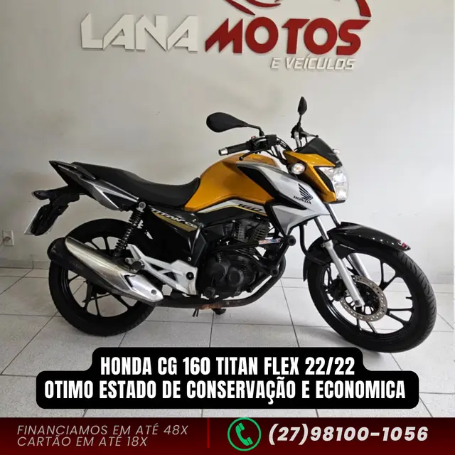 Moto Honda CG 160 2022 Titan