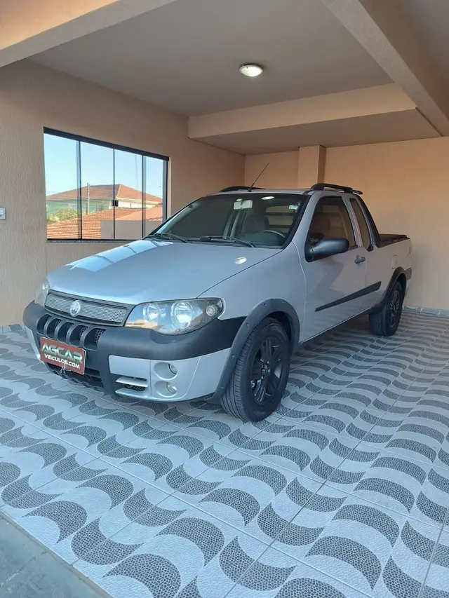 Carro Fiat Strada 2008 Adventure 1.8 8V (Flex) (Cabine Estendida)