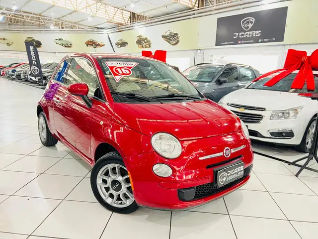 Carro Fiat 500 2015 Cult Dualogic 1.4 Evo (Flex)