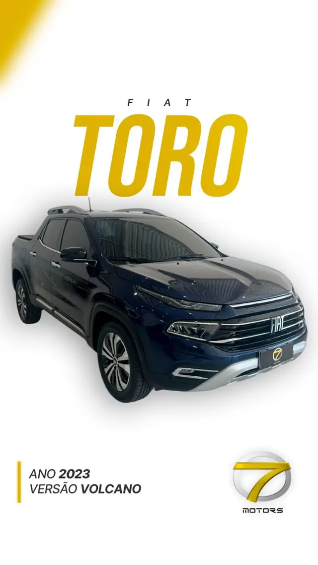 Carro Fiat Toro 2023 Volcano 2.0 TDI 4x4 (Aut)