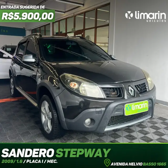 Carro Renault Sandero Stepway 2009 1.6 16V (Flex)