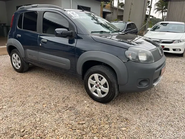 Carro Fiat Uno 2013 Way 1.0 8V (Flex) 4p
