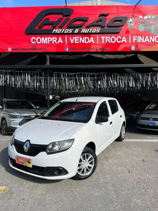 Carro Renault Sandero 2018 Authentique 1.0 12V SCe (Flex)