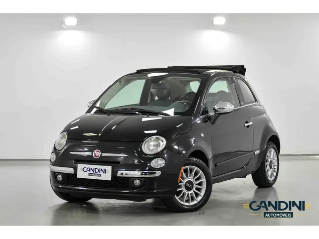 Carro Fiat 500 2014 Cabrio Dualogic 1.4 Evo (Flex)