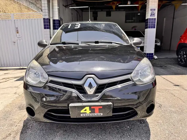 Carro Renault Clio 2013 Authentique 1.0 16V (Flex) 4p