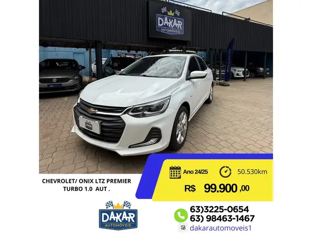 Carro Chevrolet Onix 2025 LTZ 1.0 Turbo (Aut.)