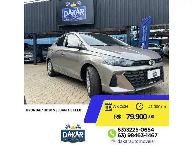 Carro Hyundai HB20S 2024 Comfort Plus 1.0