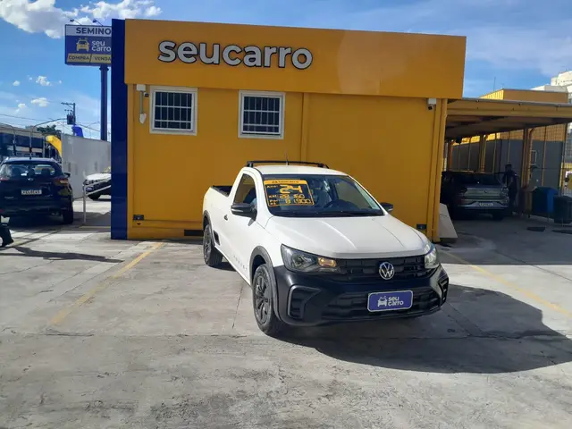 Carro Volkswagen Saveiro 2024 Robust Total Flex 16V