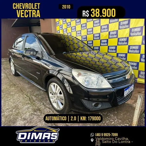 Carro Chevrolet Vectra 2010 Elegance 2.0 (Flex)