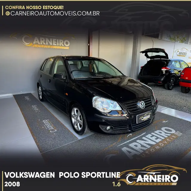 Carro Volkswagen Polo 2008 Hatch. 1.6 8V (Flex)