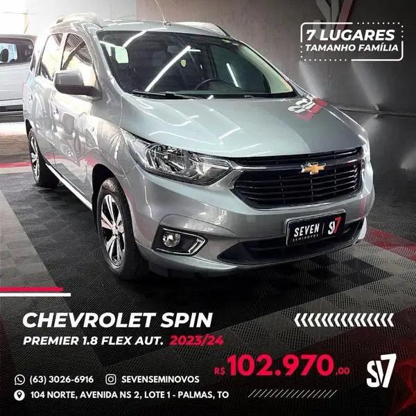 Carro Chevrolet Spin 2024 Activ7 1.8 (Aut.)