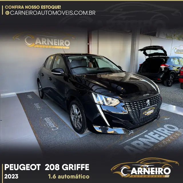 Carro Peugeot 208 2023 Griffe 1.6 (Flex) (Aut)