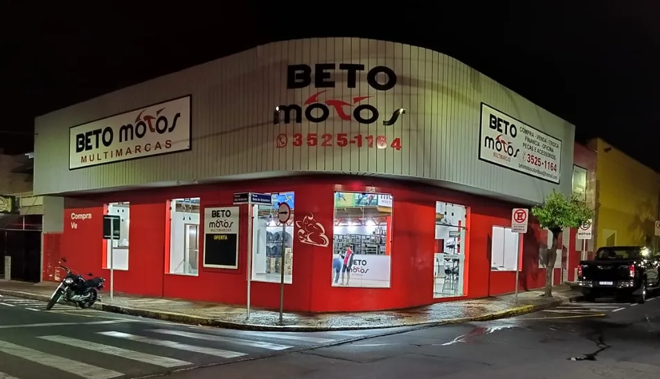 Fachada da loja Veículos à venda em BETO MOTOS - Catanduva - SP