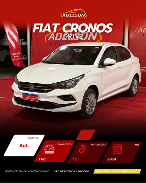 Carro Fiat Cronos 2024 Drive 1.3 (Aut.)
