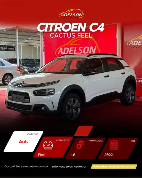 Carro Citroën C4 Cactus 2022 1.6 C-Series (Aut) (Flex)