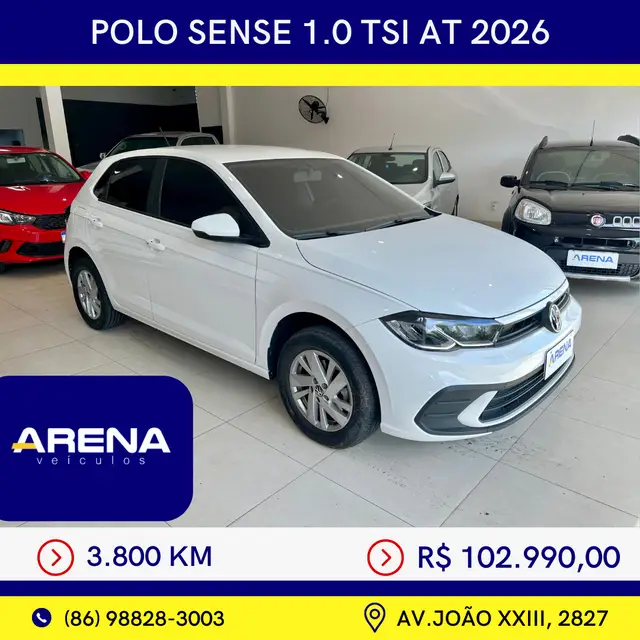 Carro Volkswagen Polo 2026 Sense 1.0 170 TSI