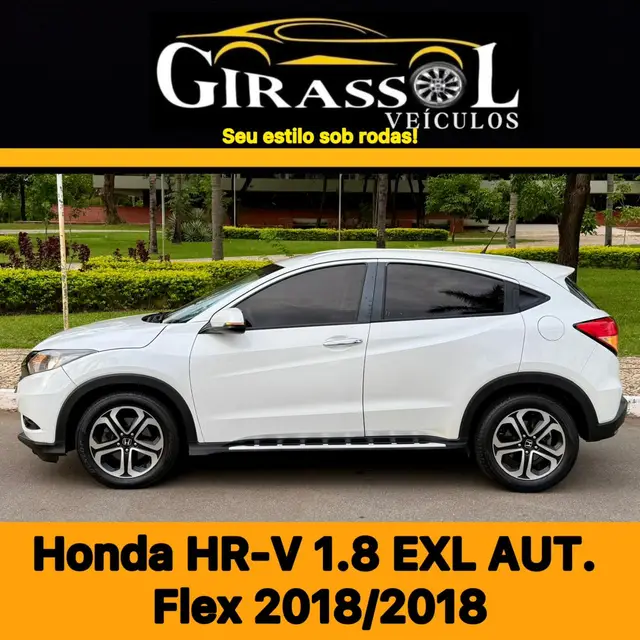Carro Honda HR-V 2018 EXL CVT 1.8 I-VTEC FlexOne