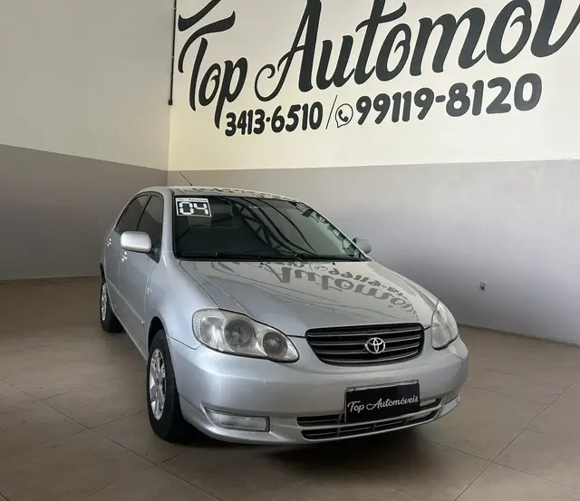 Carro Toyota Corolla 2004 Sedan XLi 1.6 16V