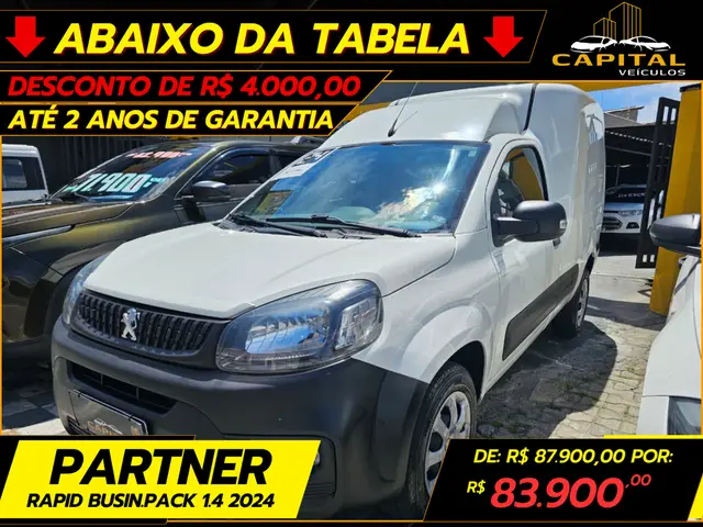 Carro Peugeot Partner Rapid 2024 Business Pack