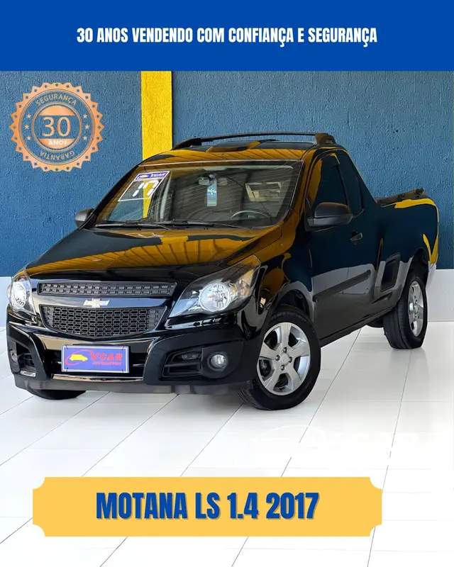Carro Chevrolet Montana 2017 LS 1.4 (Flex)