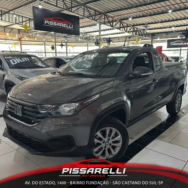 Carro Fiat Strada 2026 Freedom Cabine Plus 1.3 AT