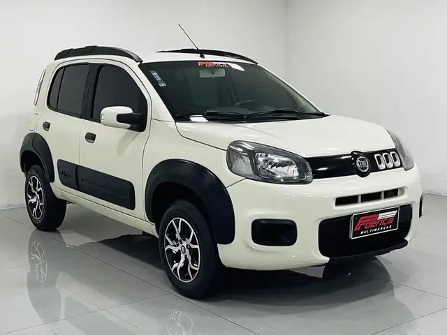 Carro Fiat Uno 2016 Way 1.4 8V Dualogic (Flex)