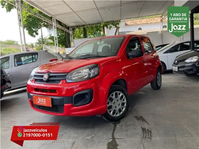 Carro Fiat Uno 2020 Attractive 1.0 8V (Flex) 4p