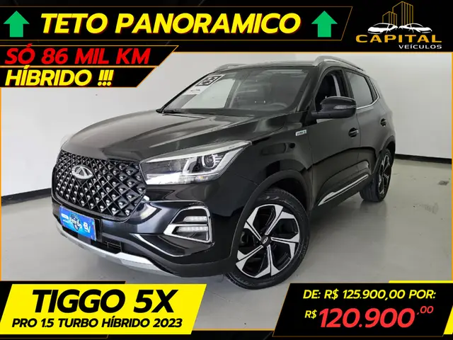 Carro CAOA Chery Tiggo 5X 2023 Pro Hybrid